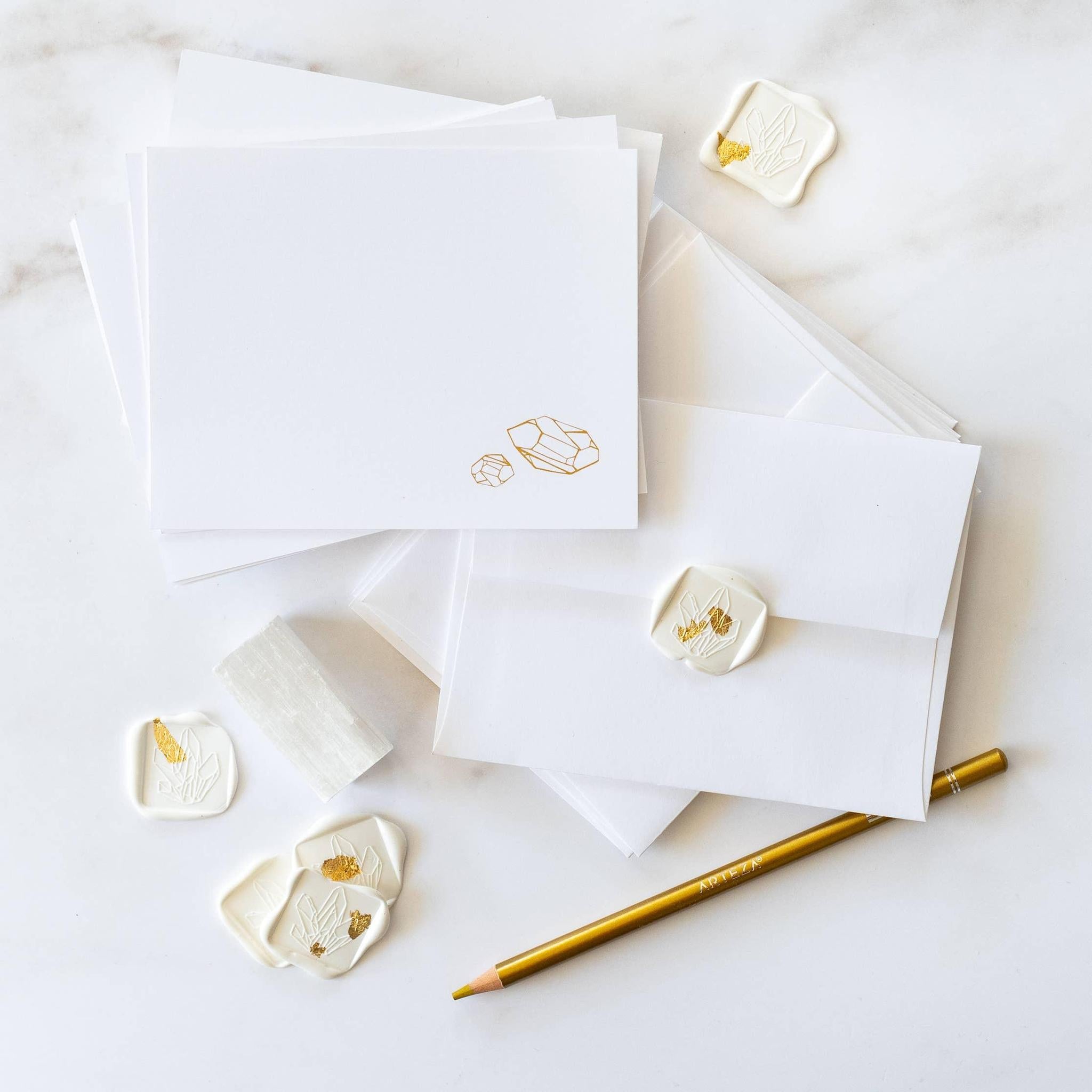 Gemstone Stationery Boxed Set